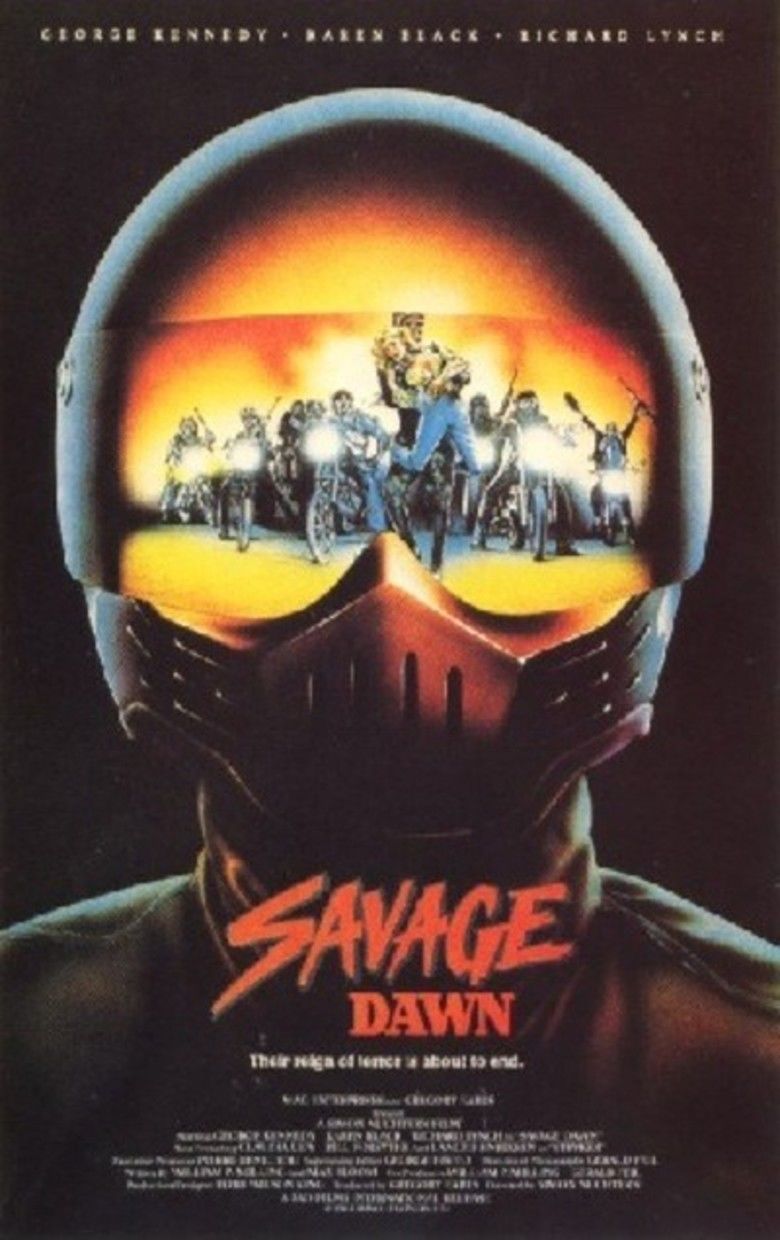 Savage Dawn movie poster