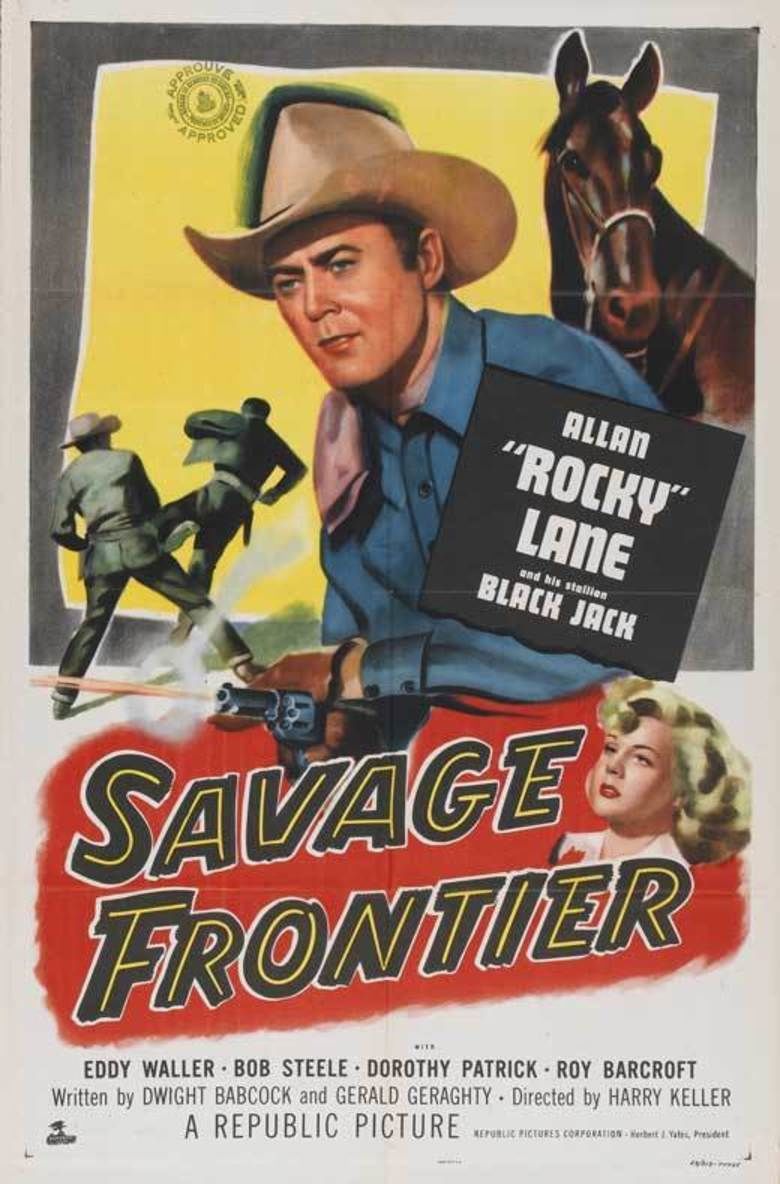 Savage Frontier (film) movie poster