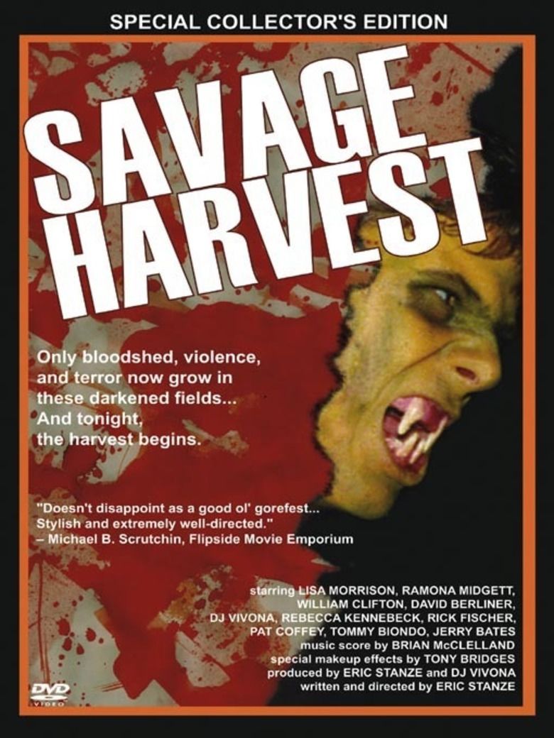 Savage Harvest (1994 film) movie poster