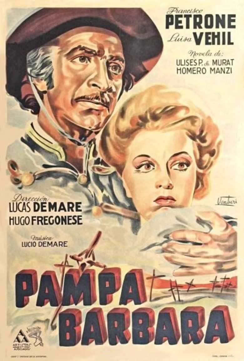 Savage Pampas (1945 film) movie poster