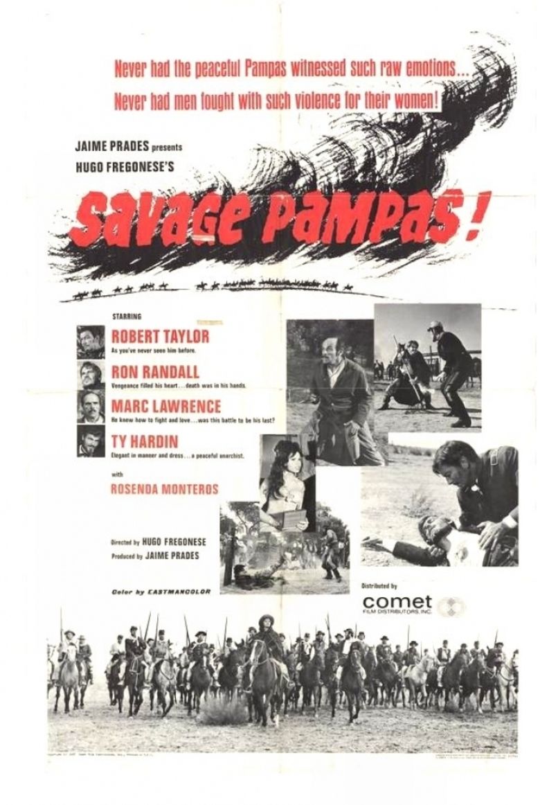 Savage Pampas (1966 film) movie poster