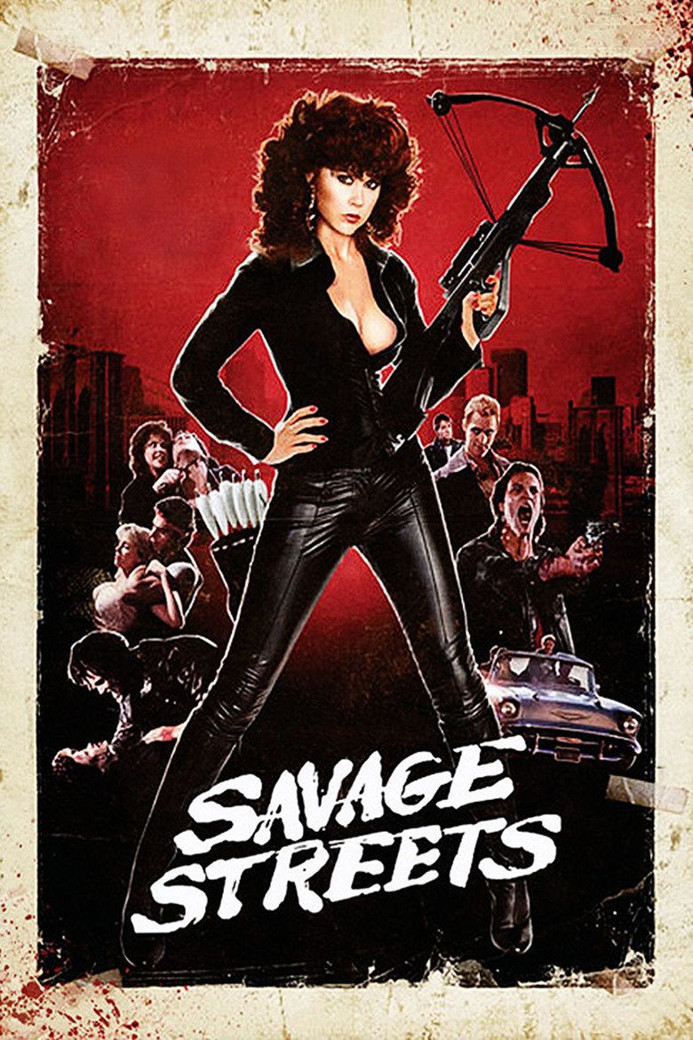 Savage Streets movie poster