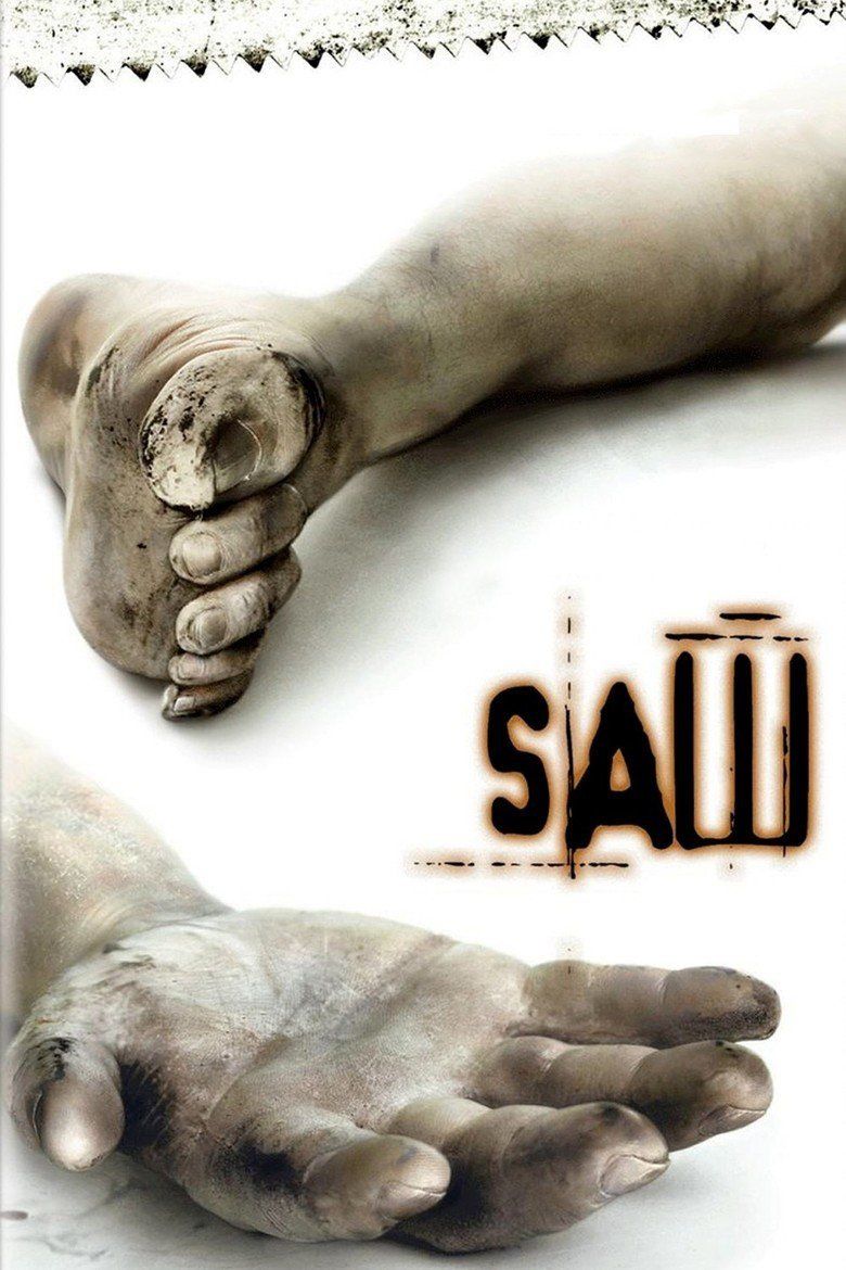 Saw (2004 film) movie poster