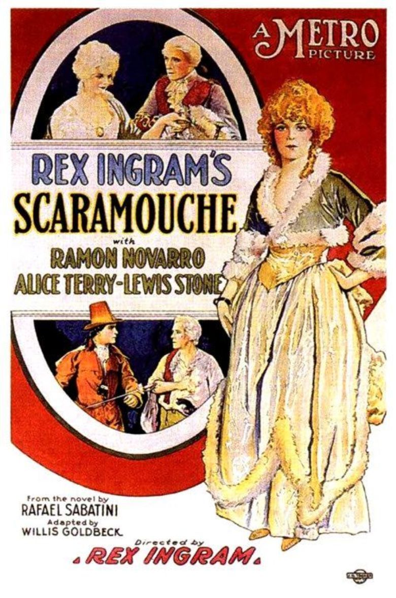 Scaramouche (1923 film) movie poster