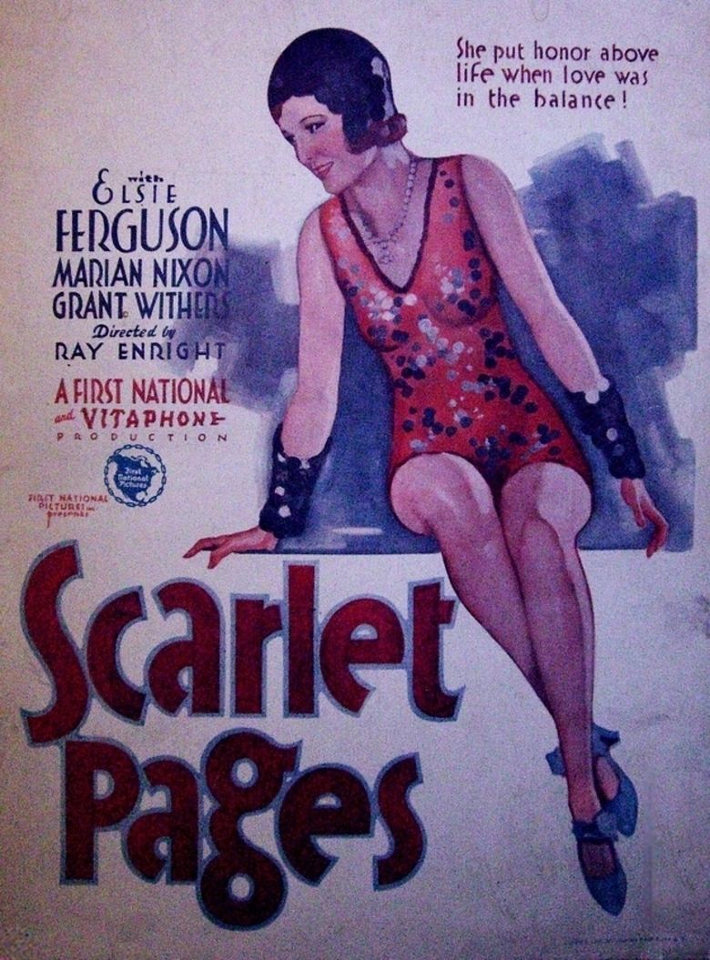 Scarlet Pages movie poster