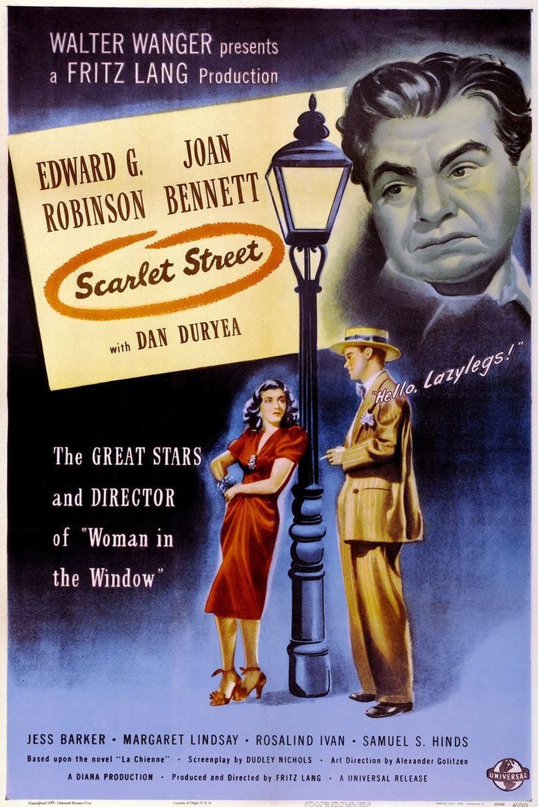 Scarlet Street movie poster
