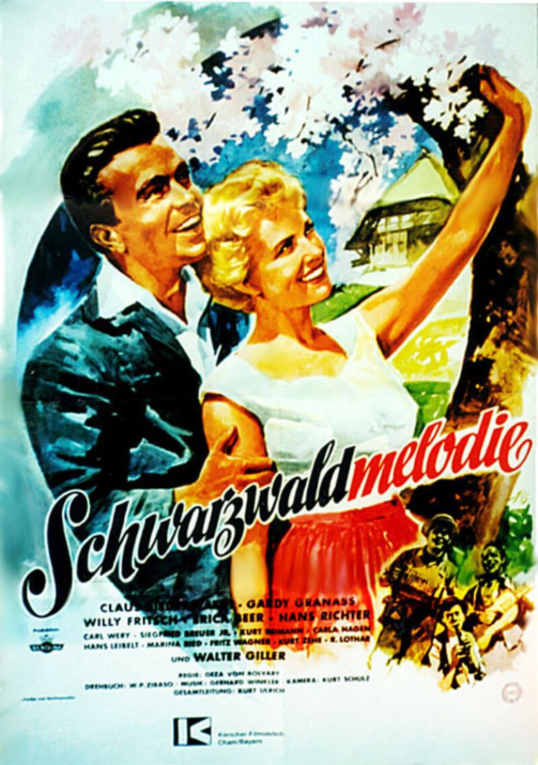 Schwarzwaldmelodie movie poster