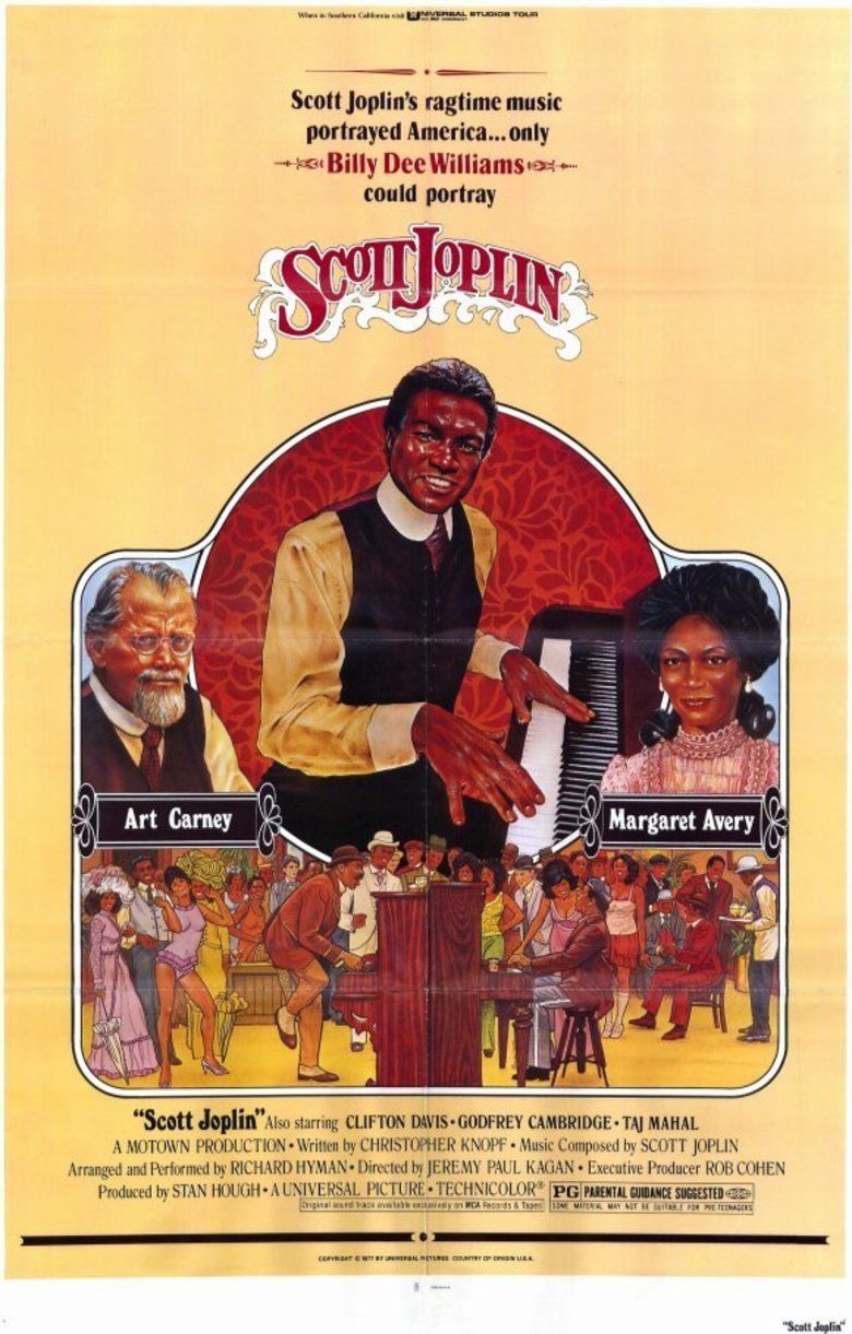 Scott Joplin (film) movie poster