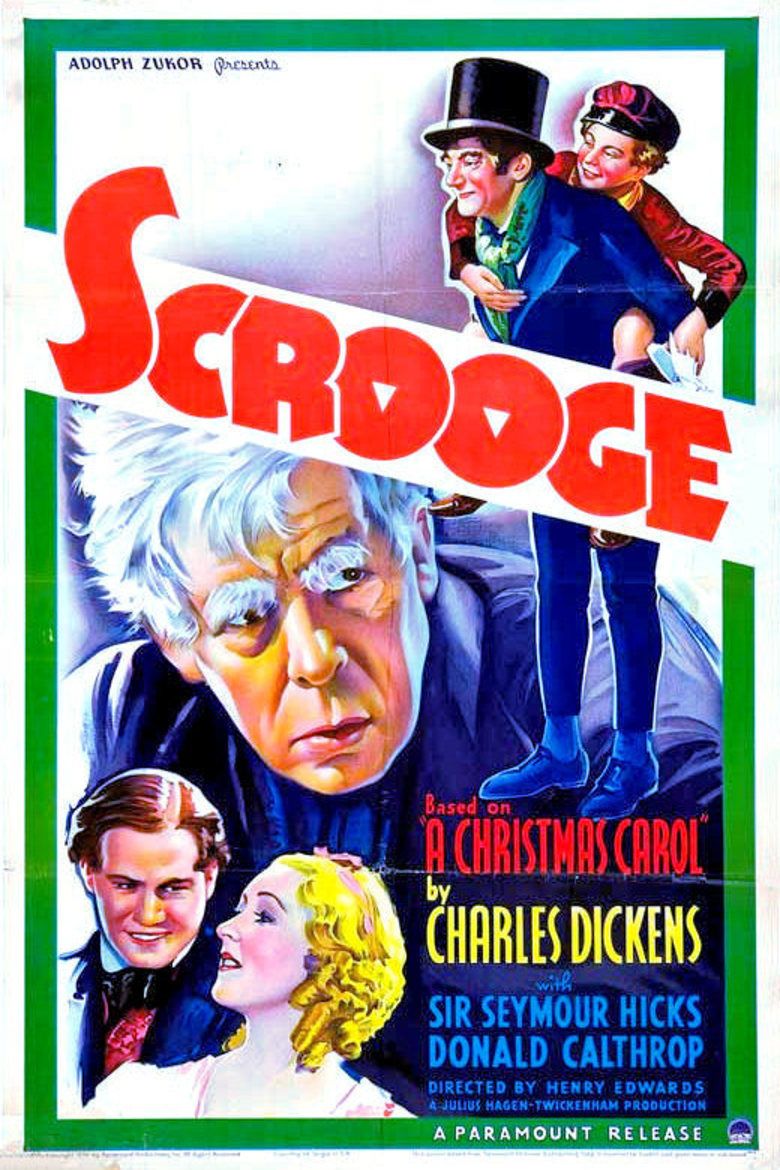 Scrooge (1935 film) movie poster