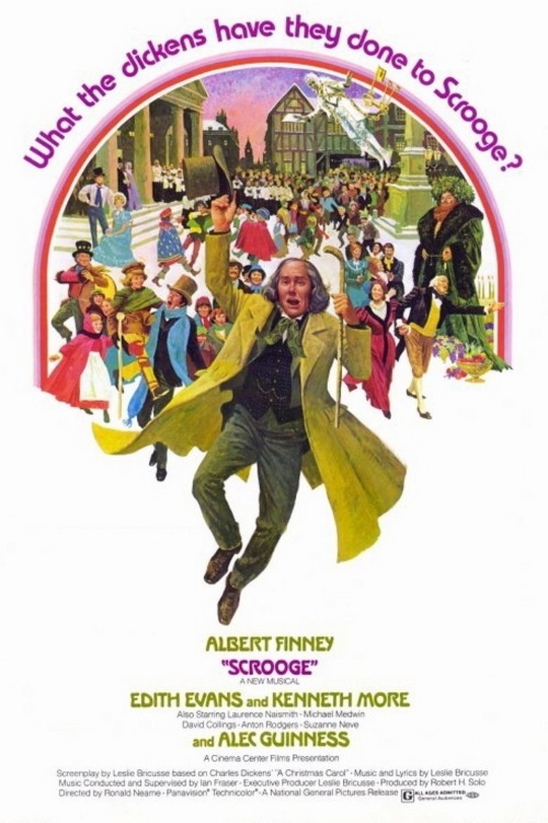 Scrooge (1970 film) movie poster