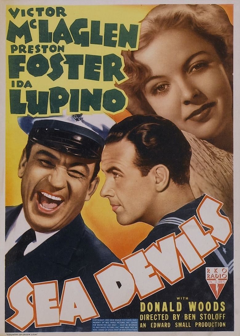 Sea Devils (1937 film) movie poster