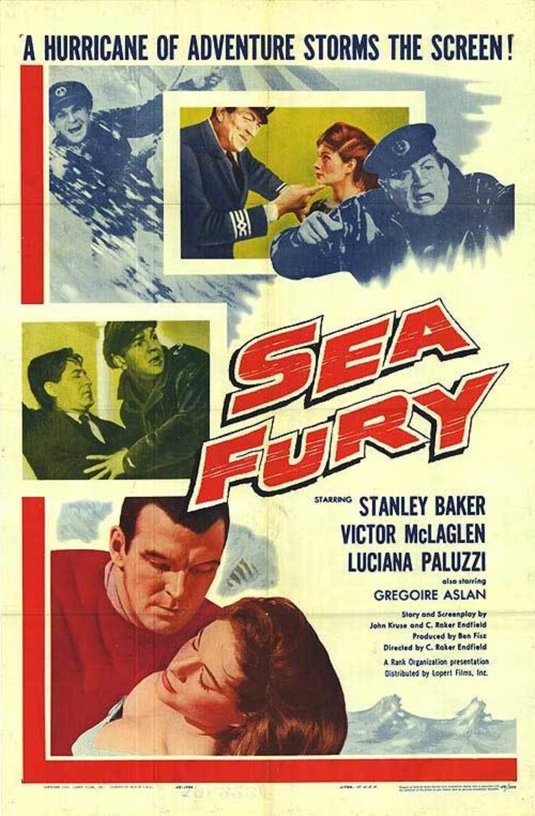 Sea Fury (film) movie poster