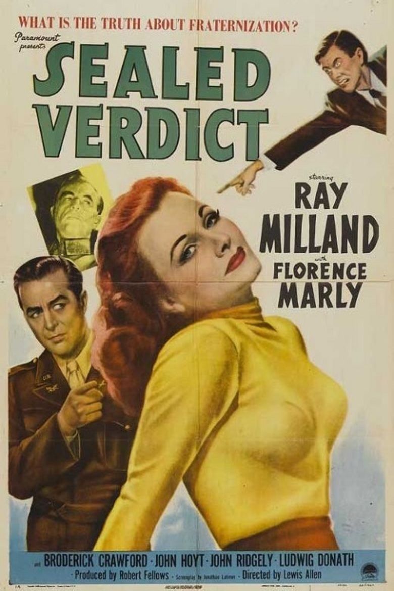 Sealed Verdict movie poster