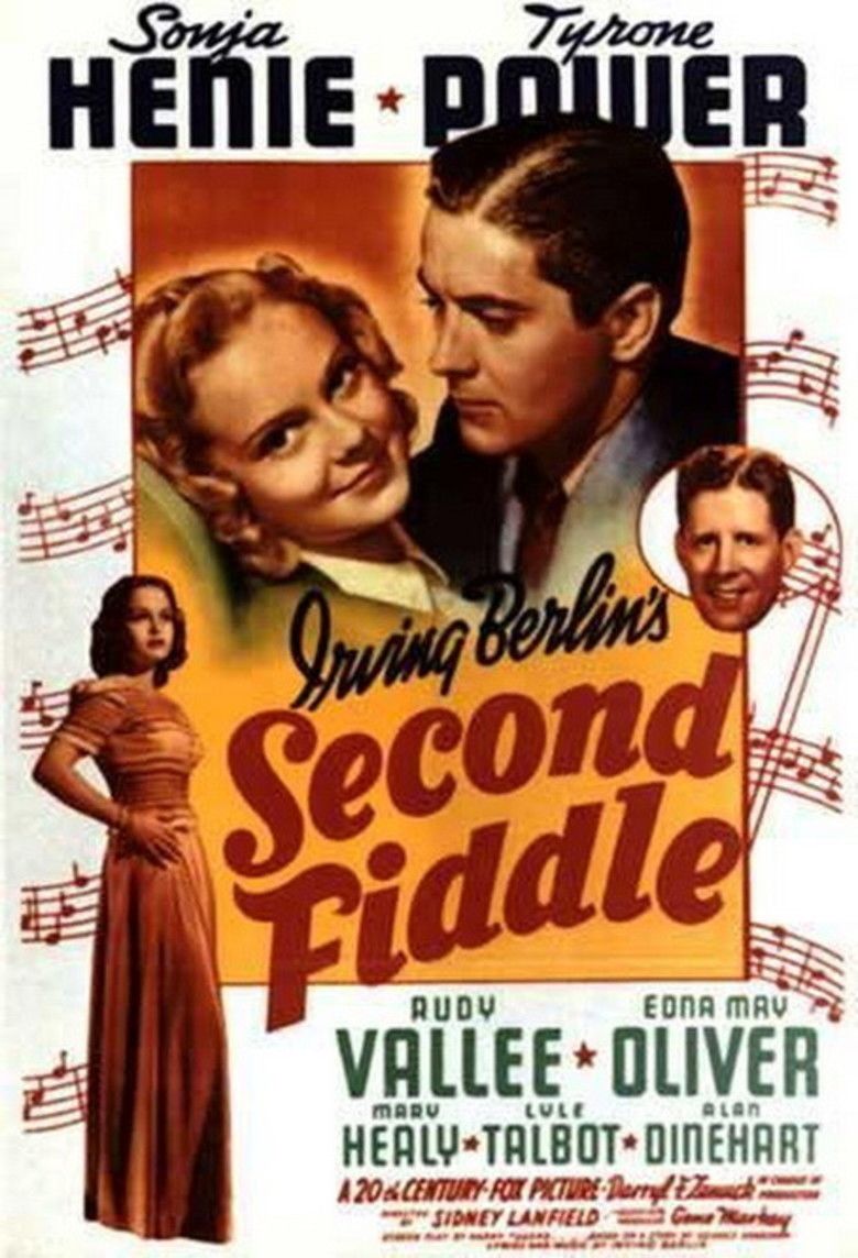 Second Fiddle (1939 film) movie poster