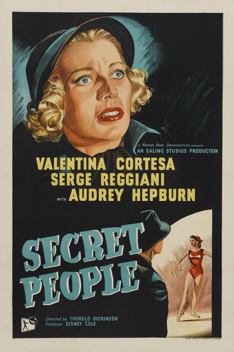 Secret People (film) movie poster