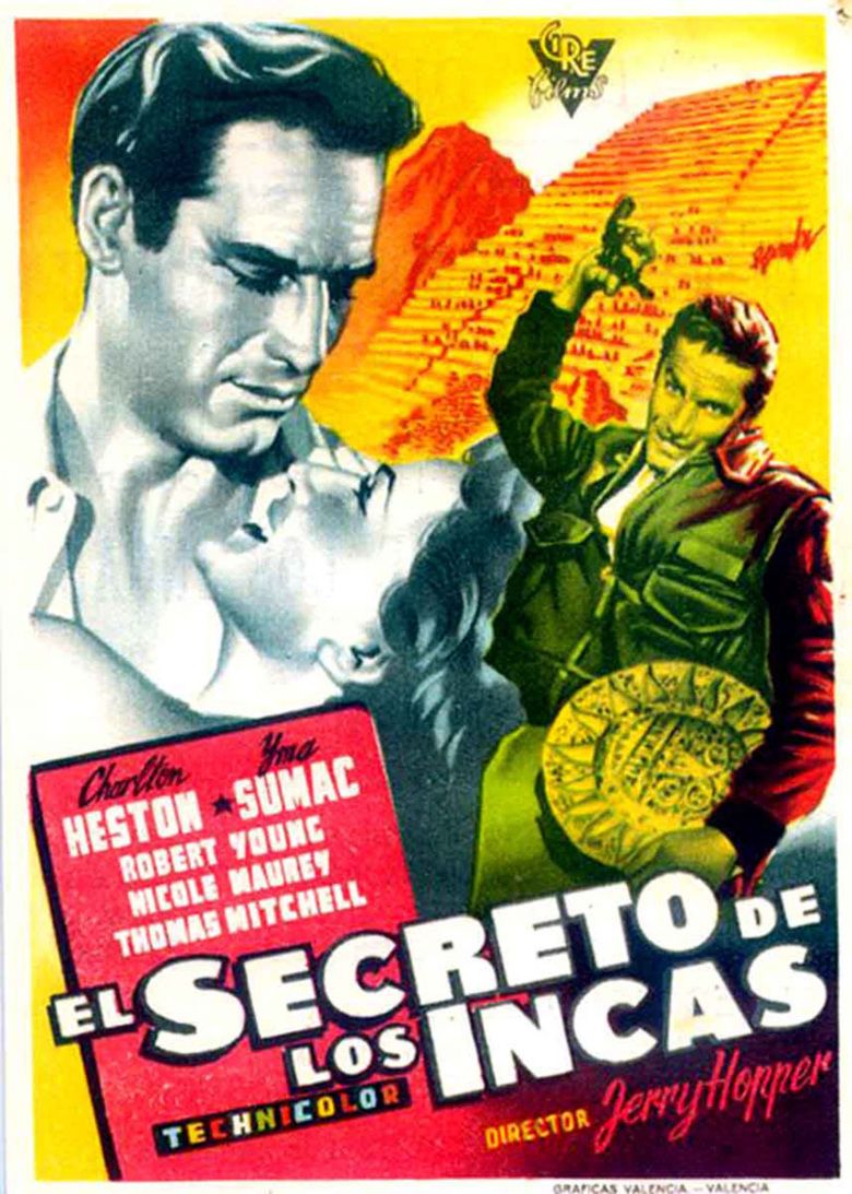 Secret of the Incas movie poster