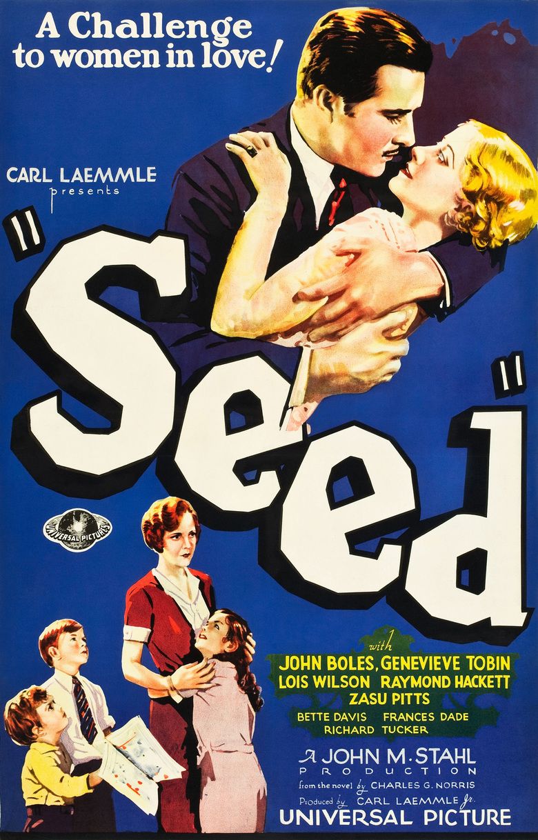Seed (1931 film) movie poster