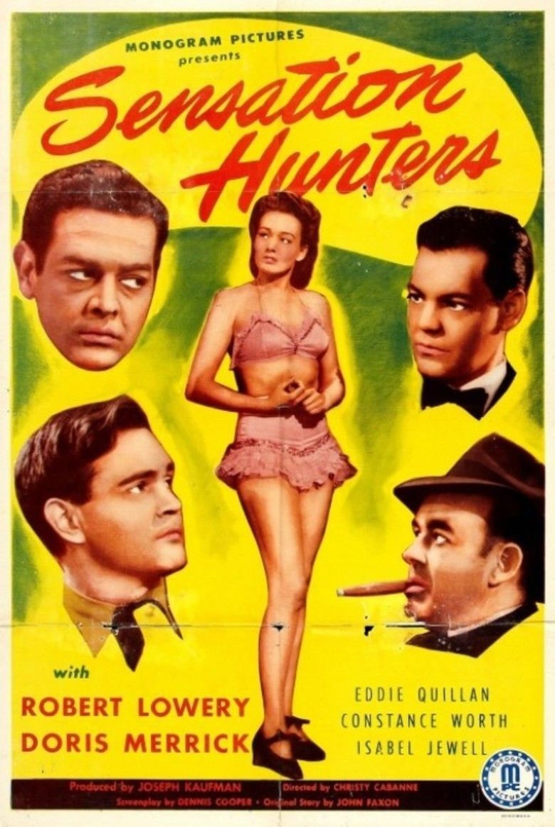 Sensation Hunters (1945 film) movie poster