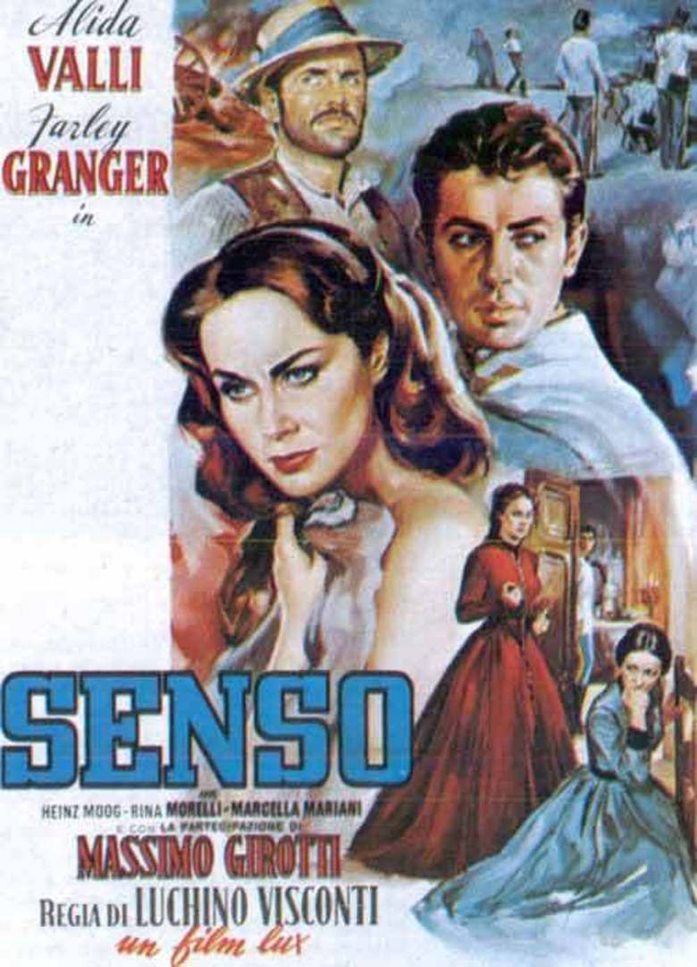 Senso (film) movie poster