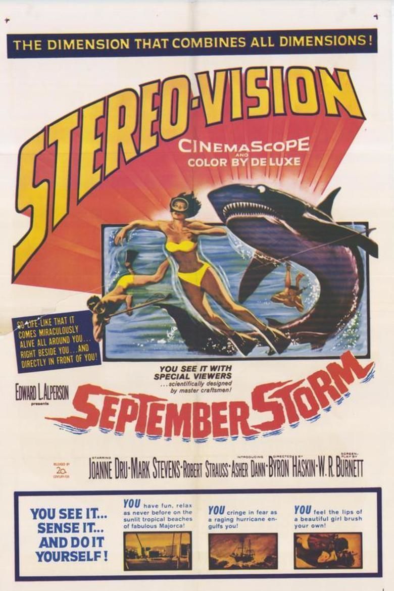 September Storm movie poster