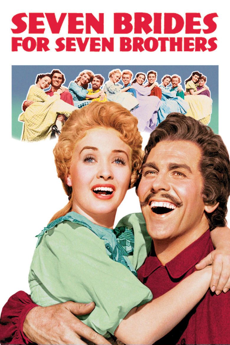 Seven Brides for Seven Brothers movie poster