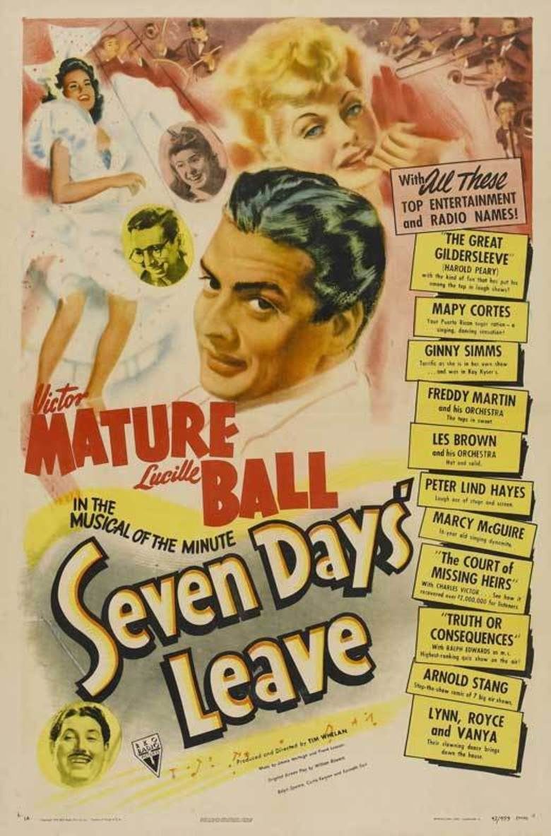 Seven Days Leave (1942 film) movie poster