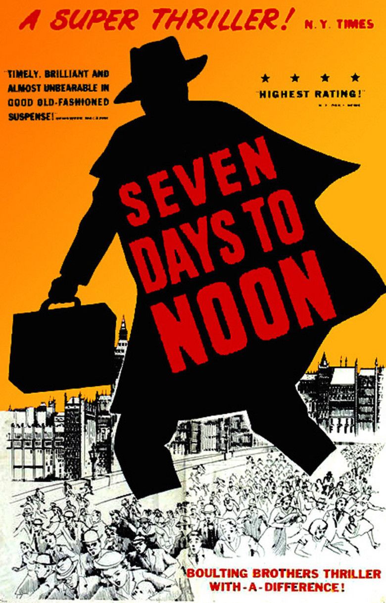 Seven Days to Noon movie poster