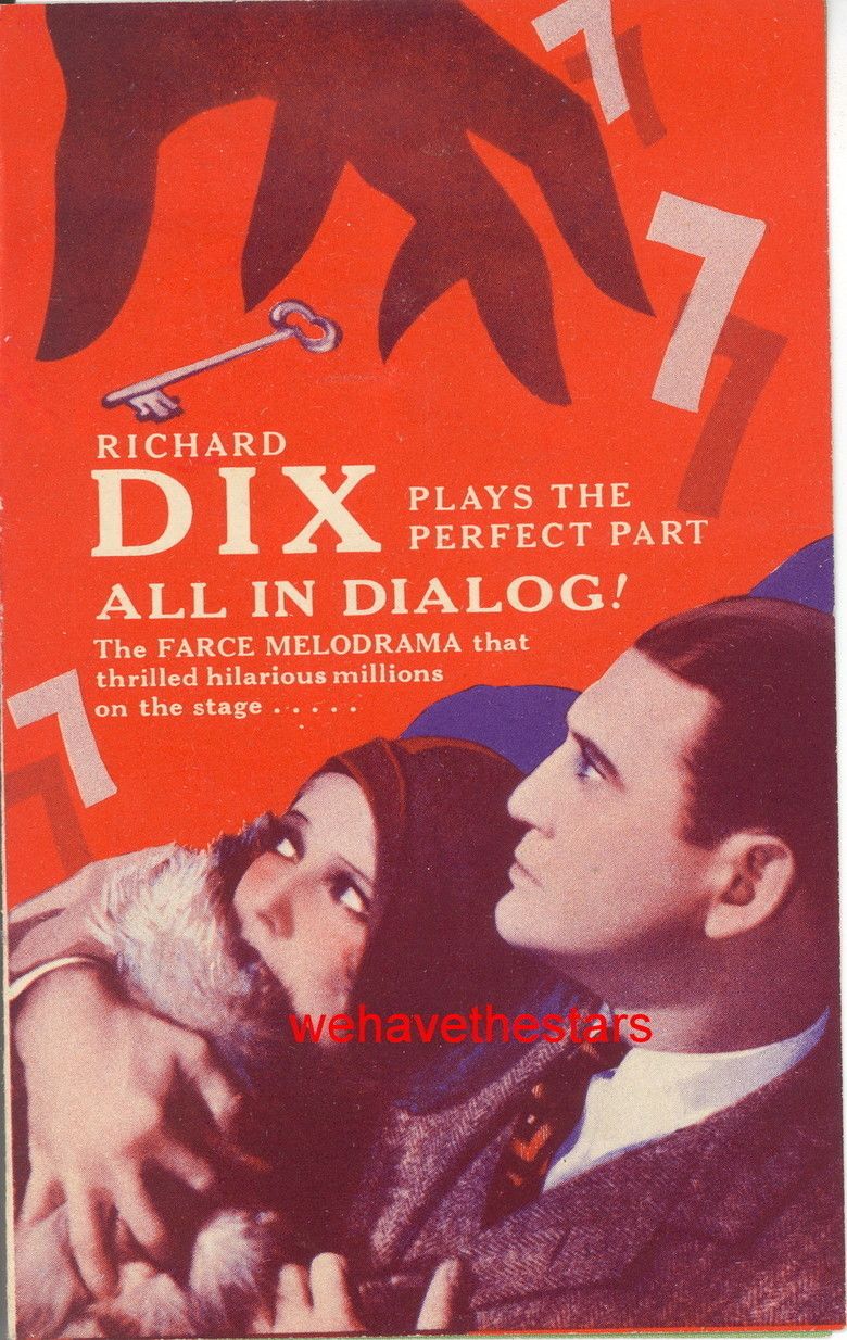 Seven Keys to Baldpate (1929 film) movie poster