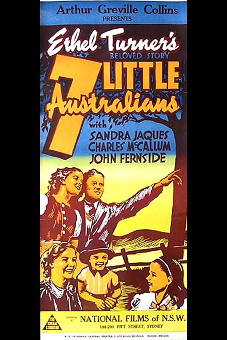 Seven Little Australians (1939 film) movie poster
