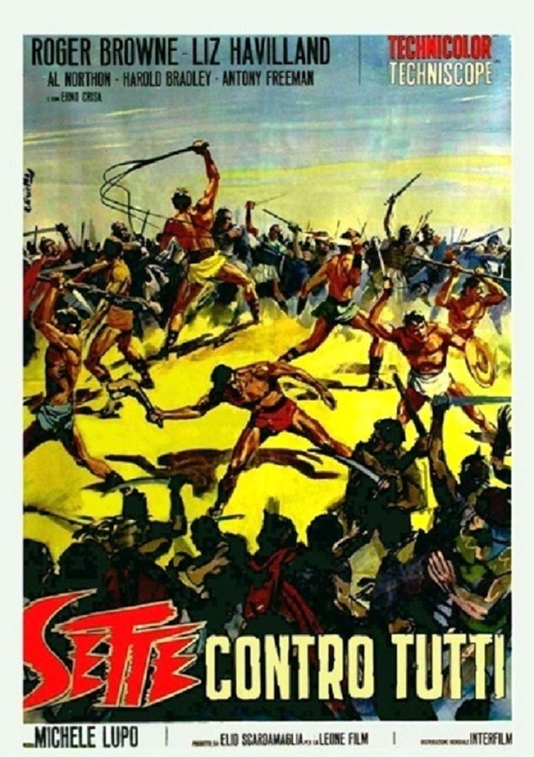Seven Rebel Gladiators movie poster