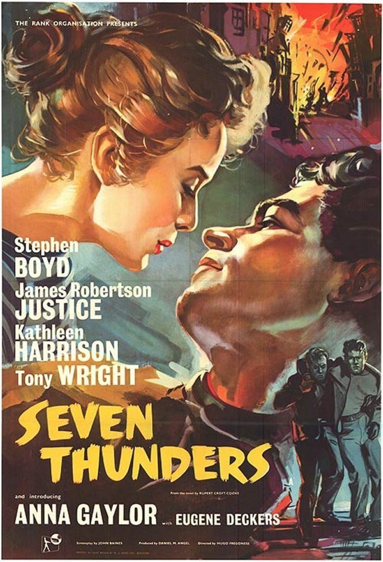 Seven Thunders (film) movie poster