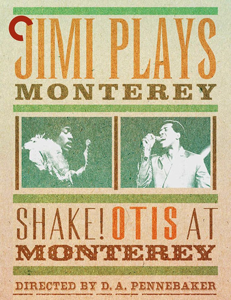 Shake! Otis at Monterey movie poster