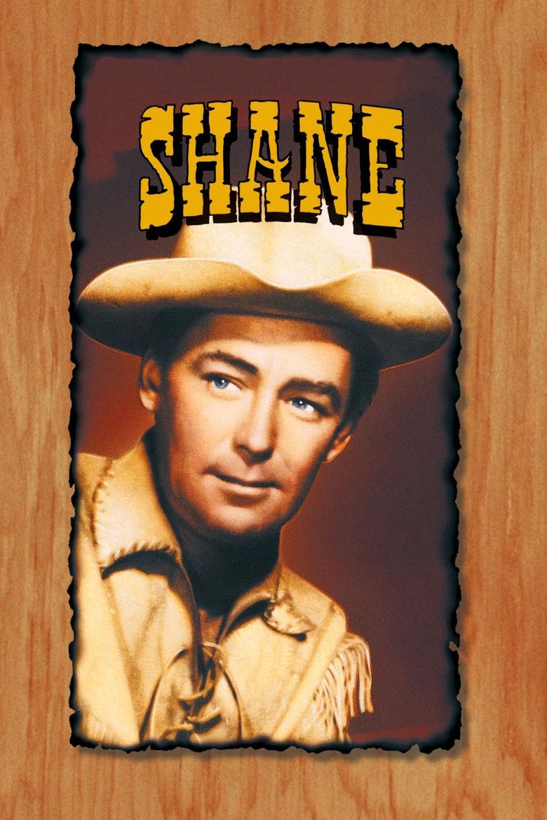 Shane (film) movie poster