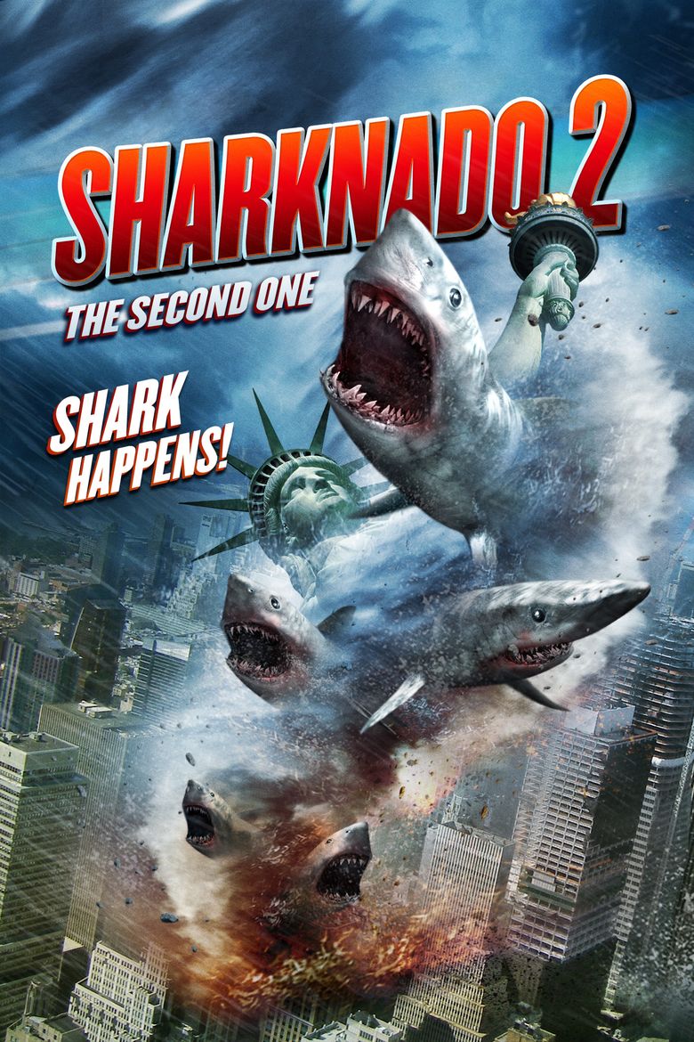 Sharknado 2: The Second One movie poster