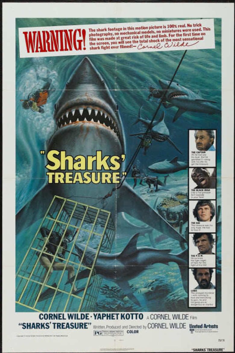 Sharks Treasure movie poster