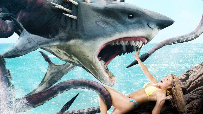 Sharktopus movie scenes