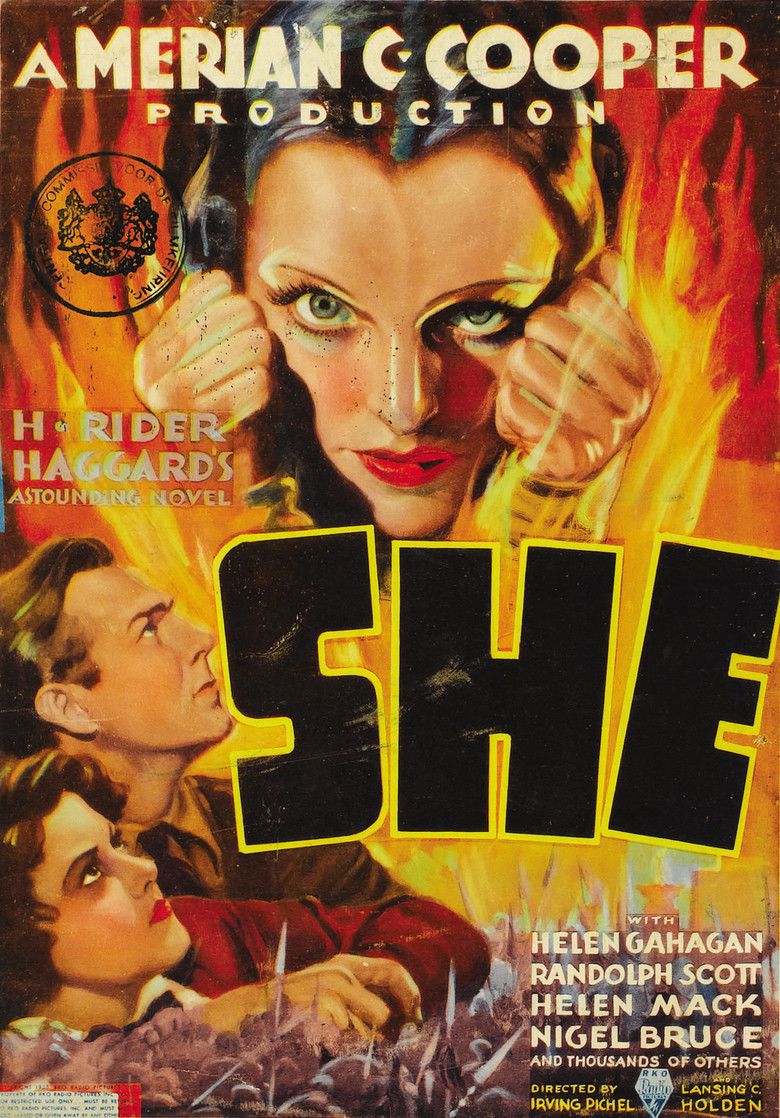 She (1935 film) movie poster
