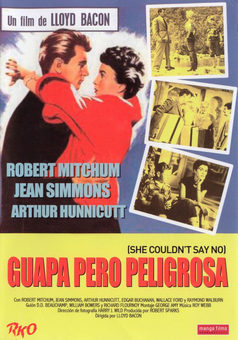 She Couldnt Say No (1954 film) movie poster