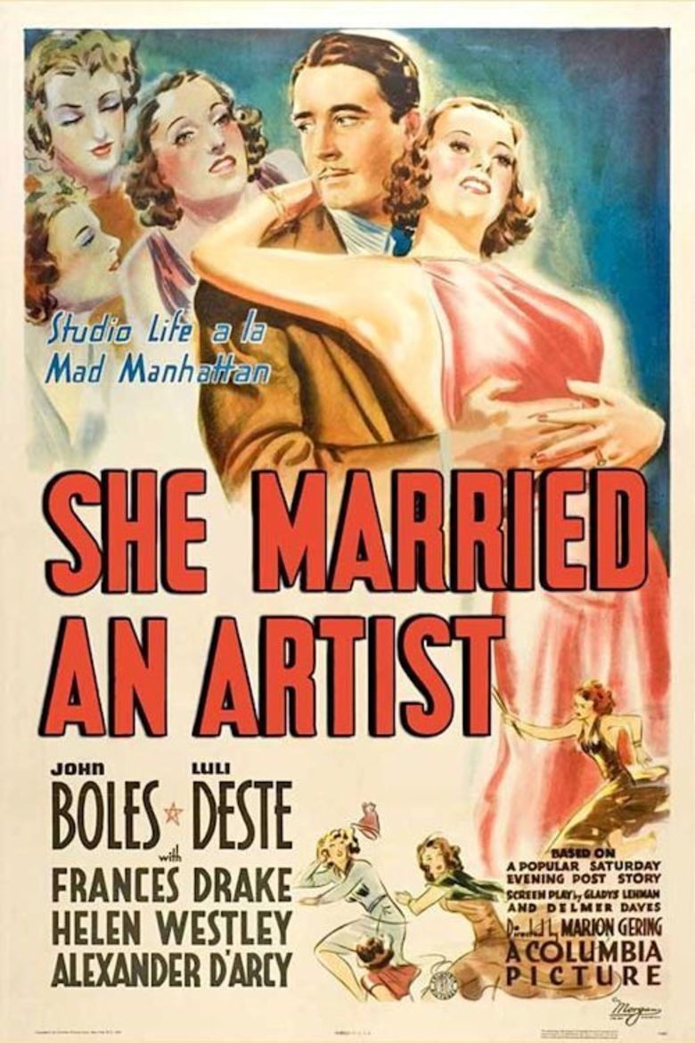 She Married an Artist movie poster