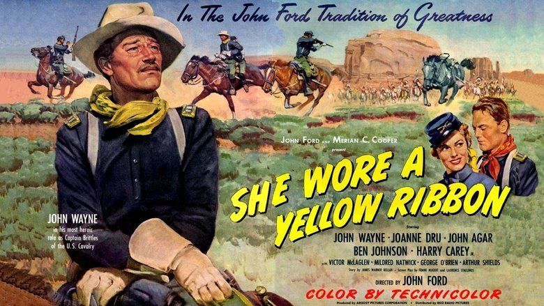 She Wore a Yellow Ribbon movie scenes