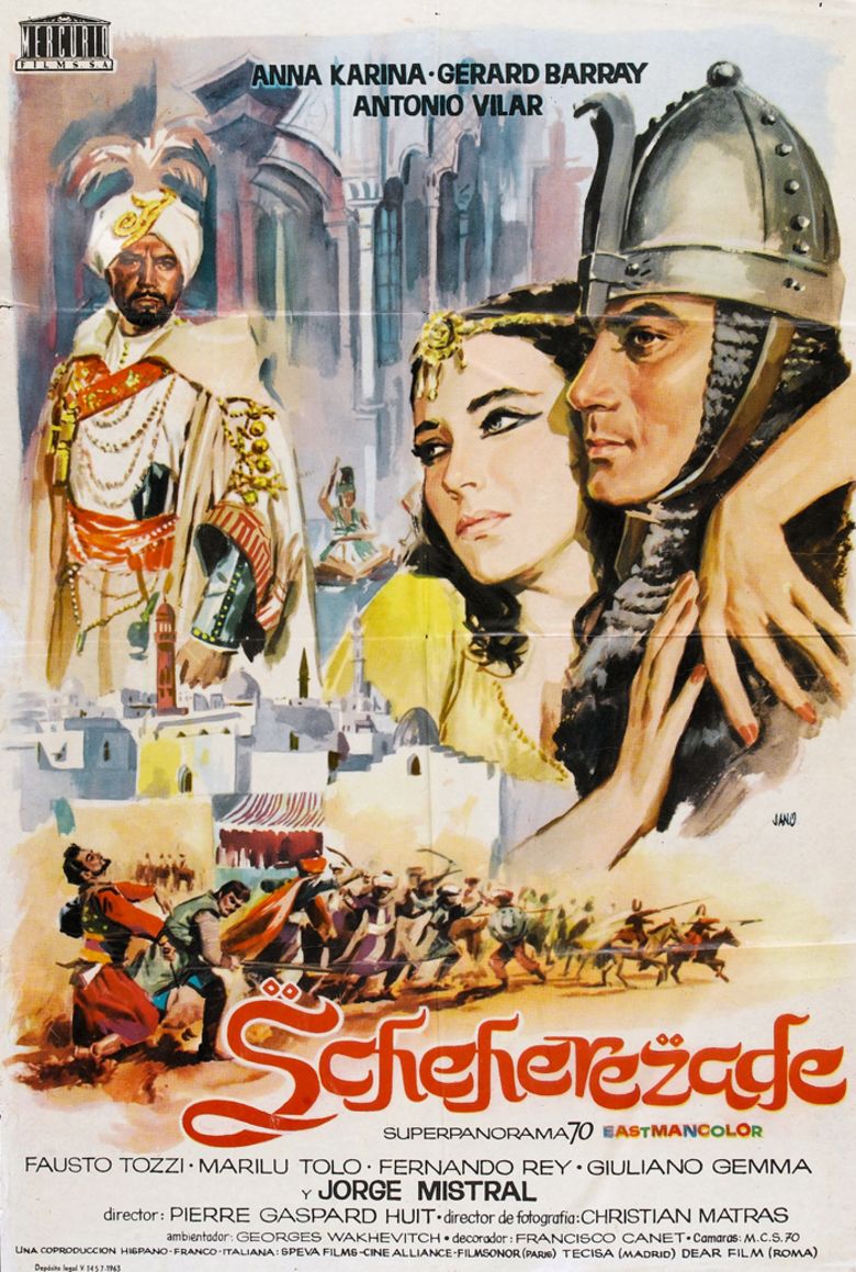 Sheherazade (film) movie poster