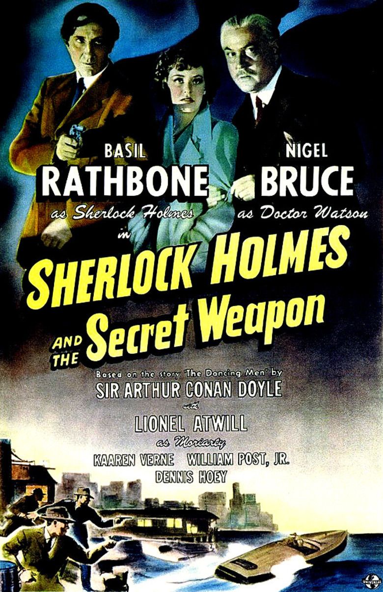Sherlock Holmes and the Secret Weapon movie poster