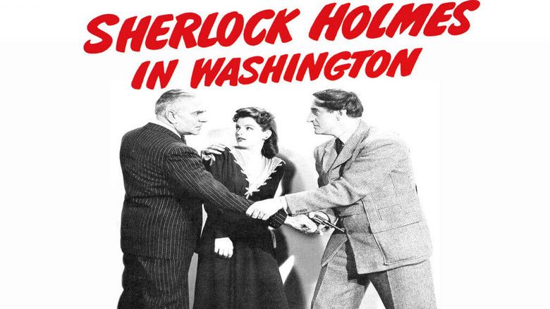 Sherlock Holmes in Washington movie scenes