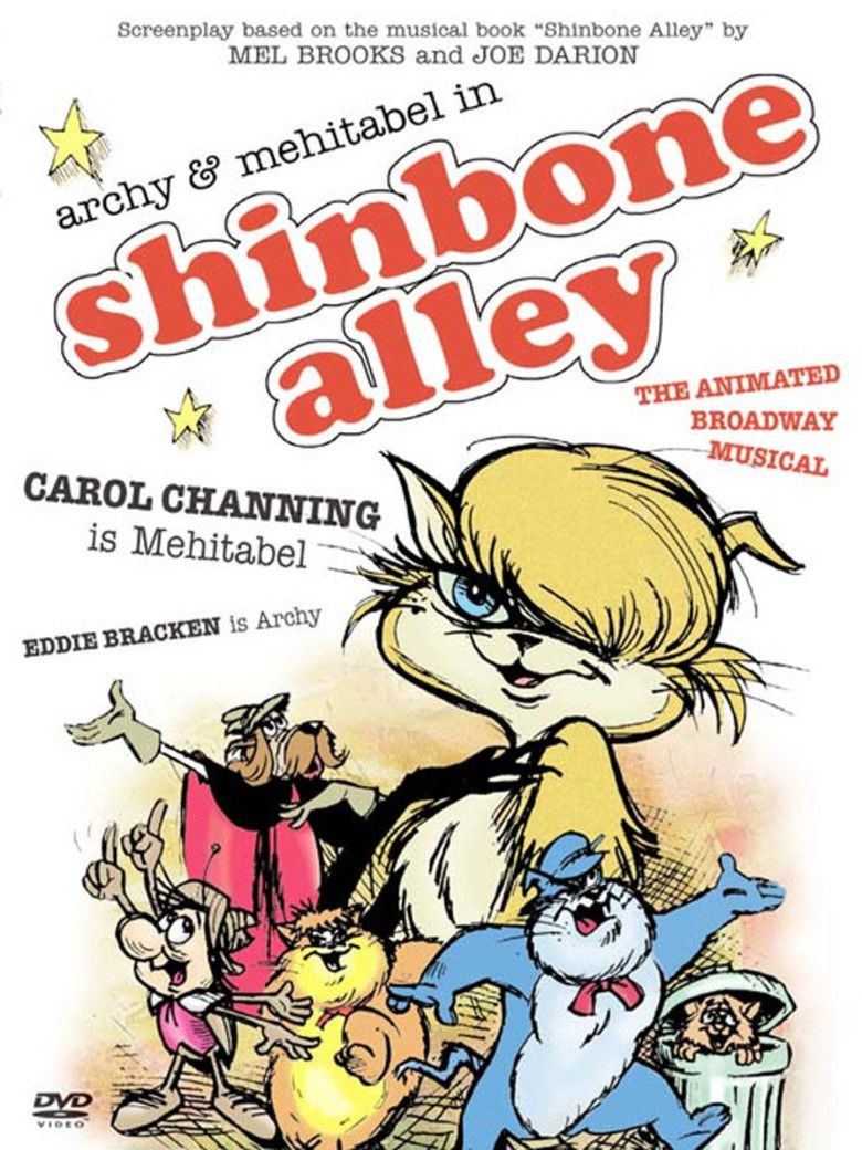 Shinbone Alley (film) movie poster