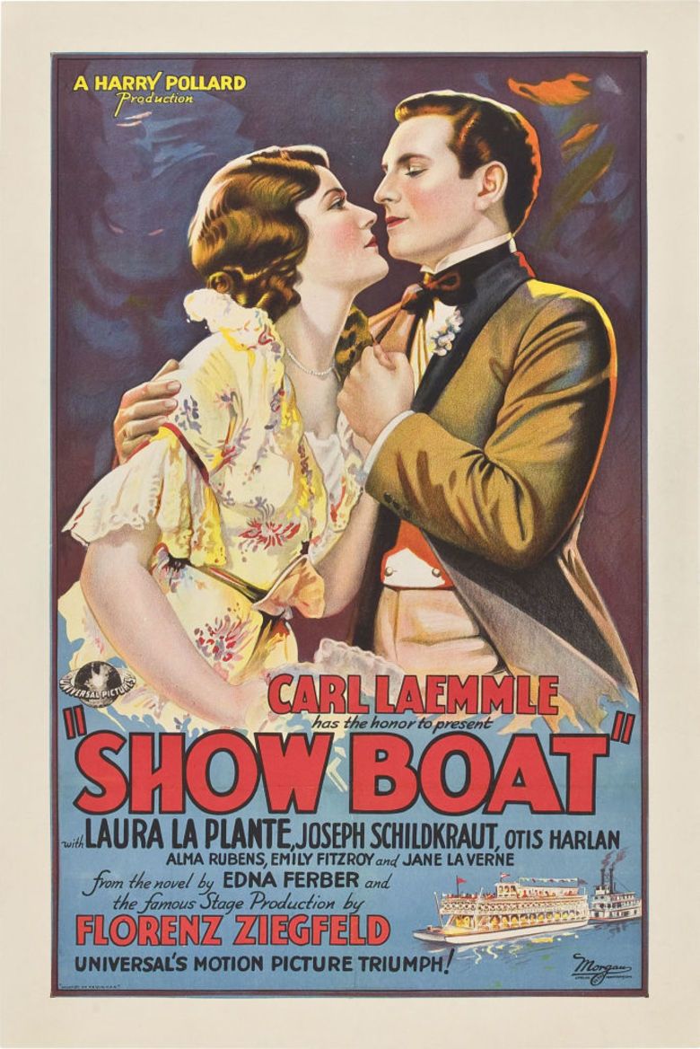 Show Boat (1929 film) movie poster
