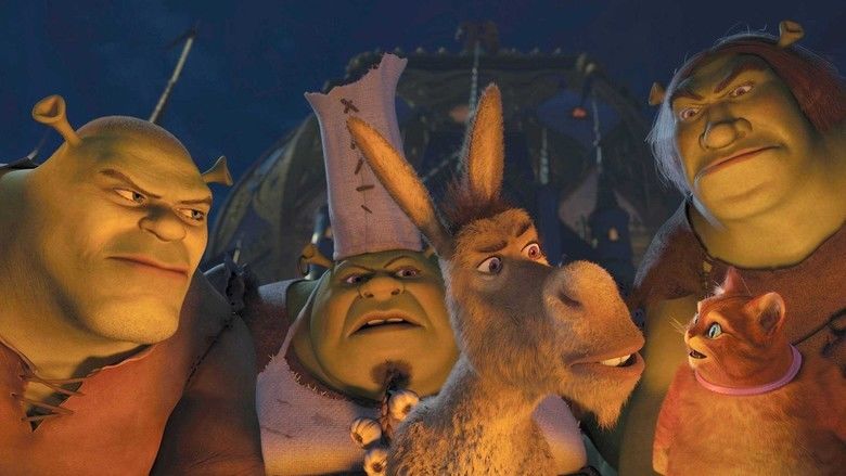 Shrek Forever After movie scenes