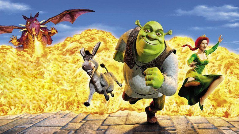 Shrek movie scenes