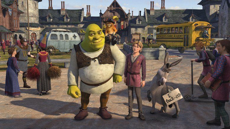 Shrek the Third movie scenes