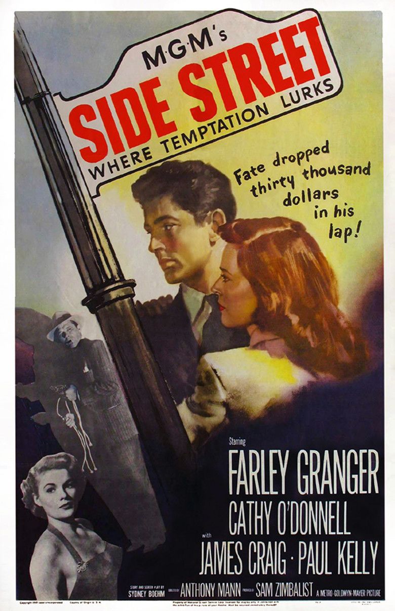 Side Street (1950 film) movie poster