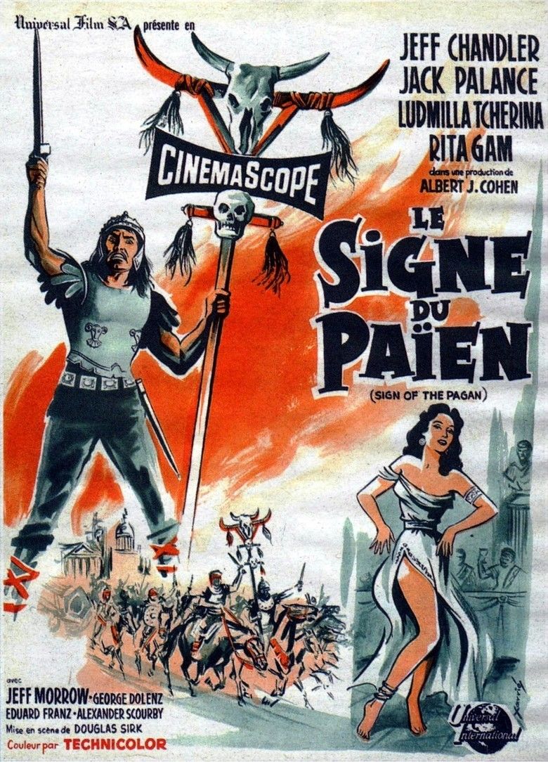 Sign of the Pagan movie poster